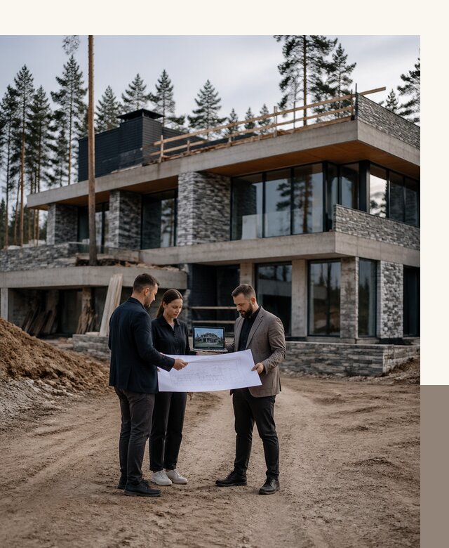 Проектирование и дизайн элитных вилл под ключ в Темрюке