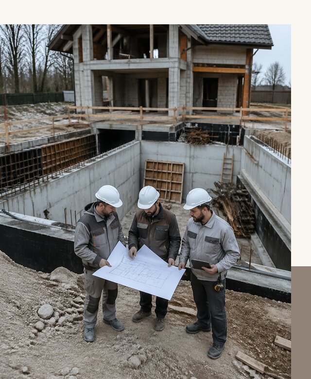 Проектирование и строительство домов с подвалом под ключ в Темрюке