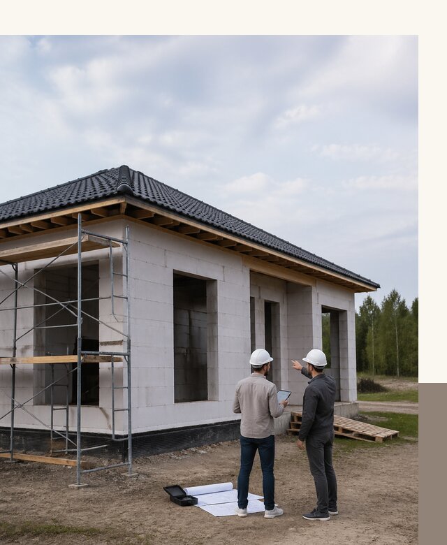 Проектирование одноэтажных домов из газобетона в Темрюке